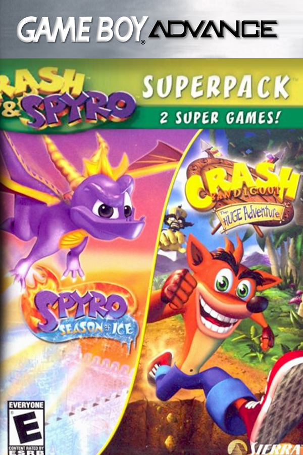 Crash & Spyro Superpack I Crash Bandicoot: The Huge Adventure / Spyro: Season of Ice