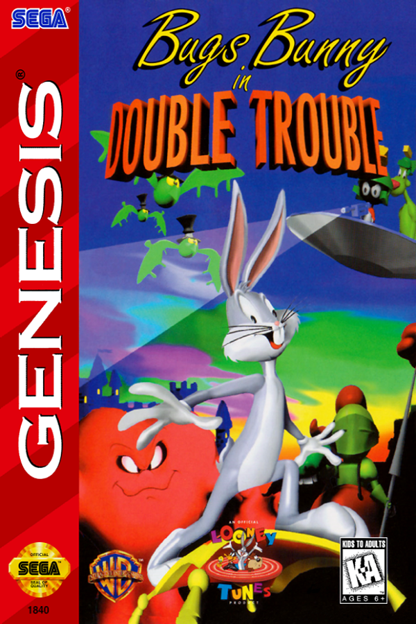 Bugs Bunny in Double Trouble for Sega Genesis