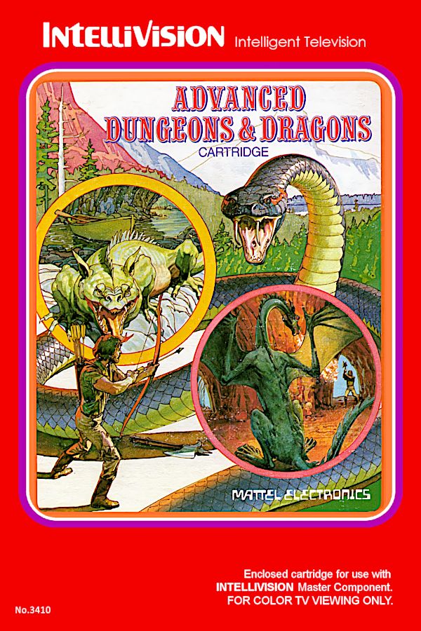 Advanced Dungeons & Dragons Cartridge