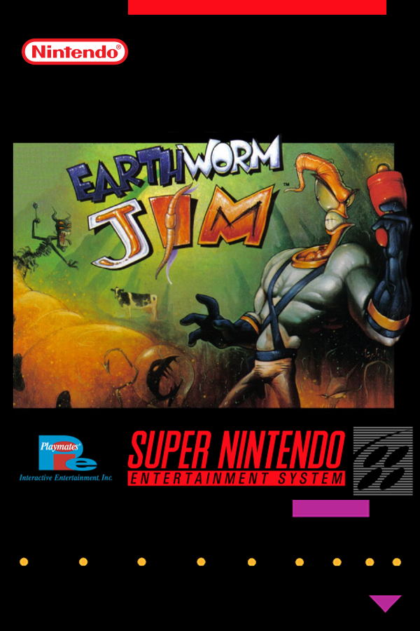 Earthworm Jim for Super Nintendo