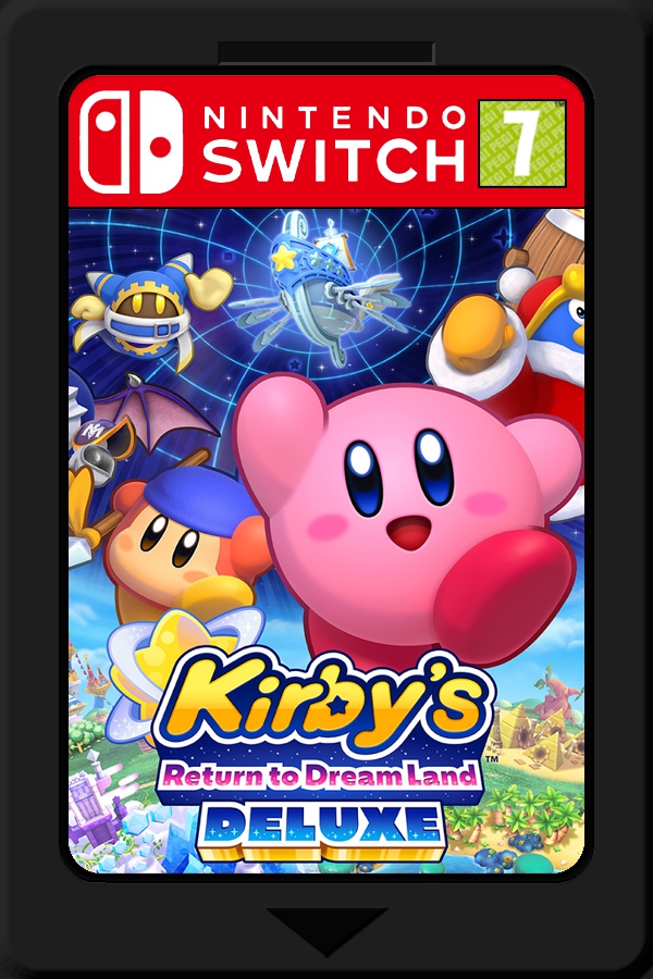 Kirby's Return to Dream Land Deluxe boxart, screenshots