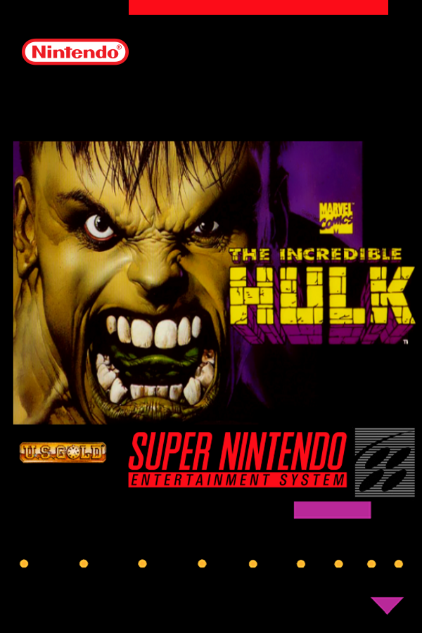 The Incredible Hulk for Super Nintendo