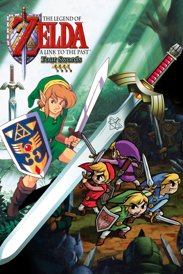 Awesome japanese Zelda A Link to the Past/Four Swords (2002