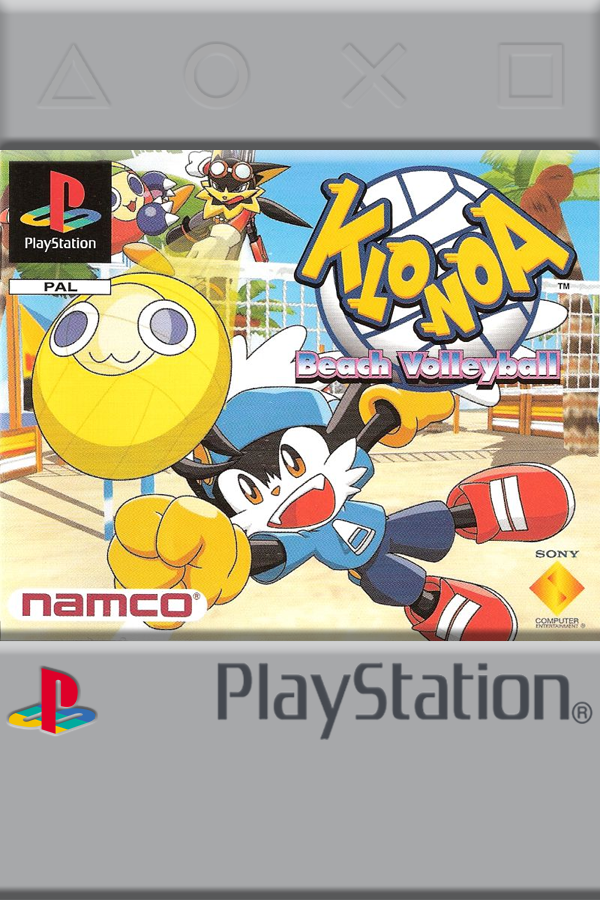 Klonoa Beach Volleyball – PS1 PAL – Bon état – Jeu Complet
