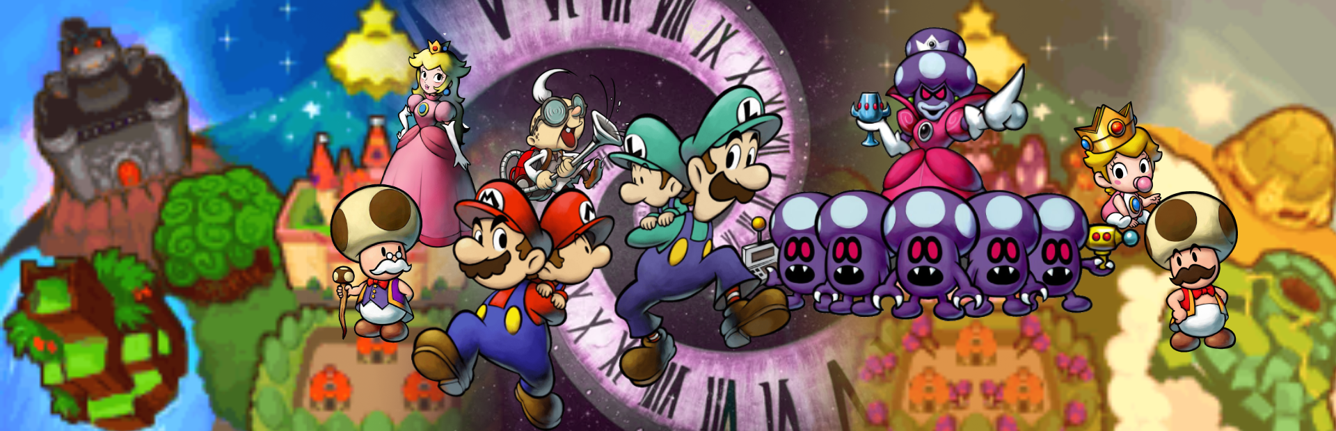 Mario & Luigi: Partners in Time - Desciclopédia