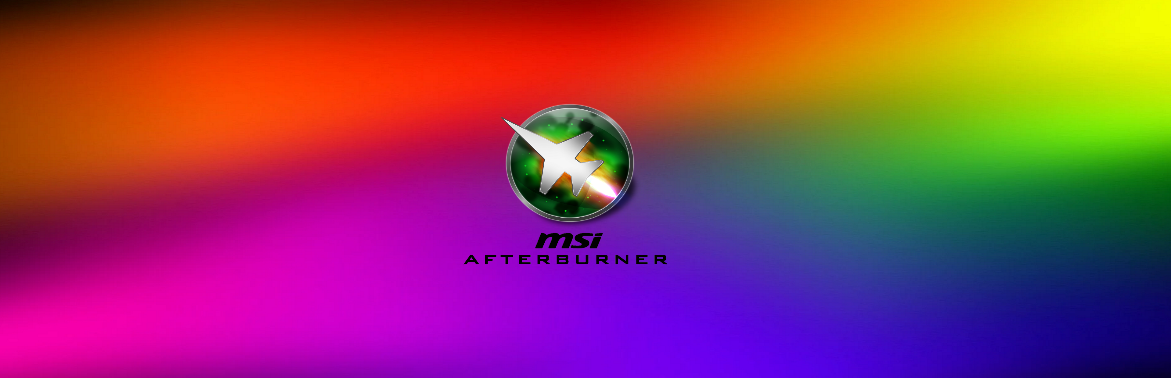 MSI AfterBurner - SteamGridDB, image size:3840x1240