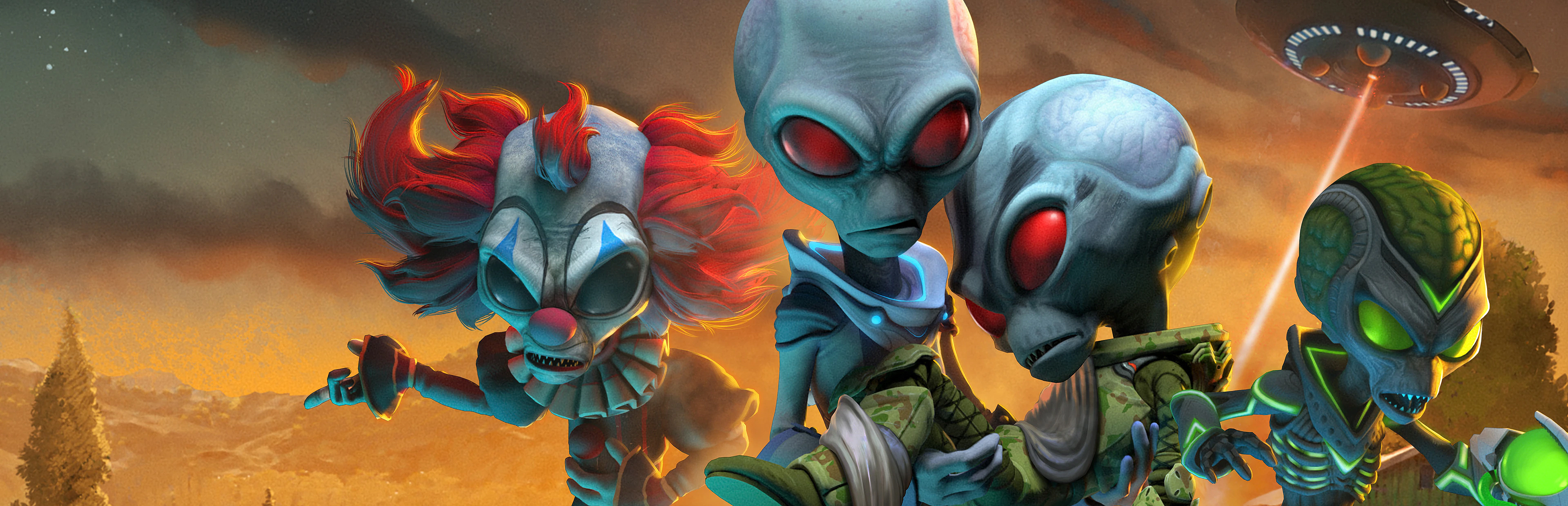 Destroy All Humans! - Clone Carnage cover