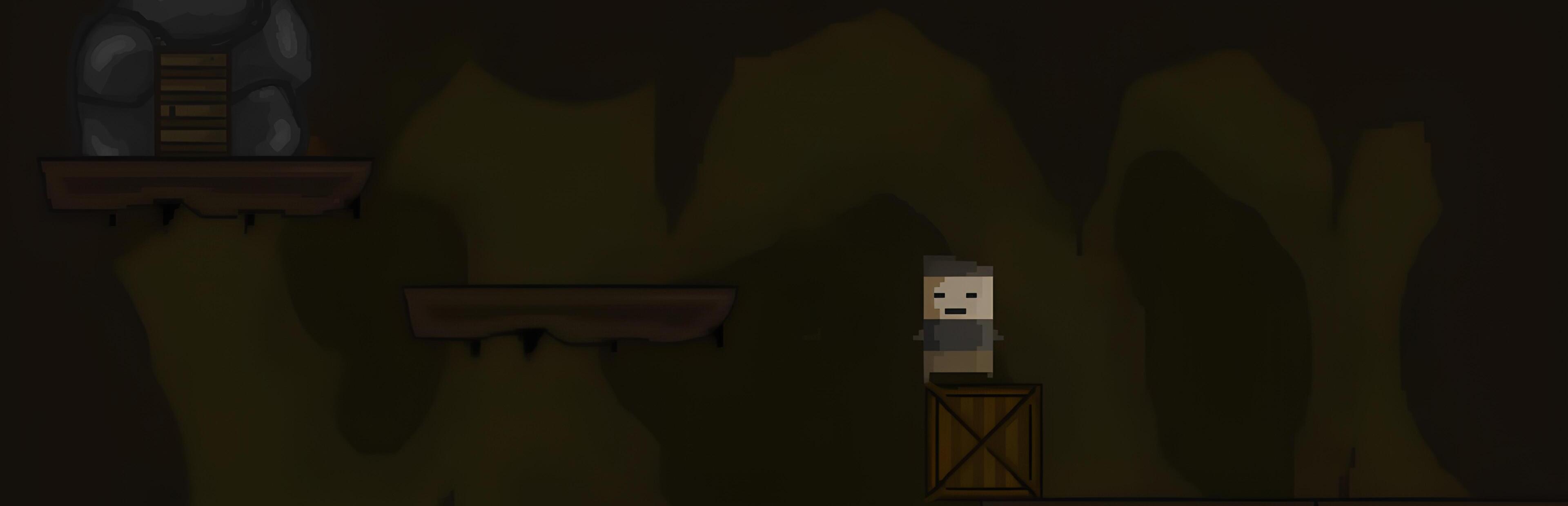 The soldier in the mine