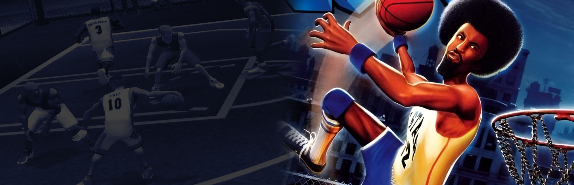 NBA Street game banner