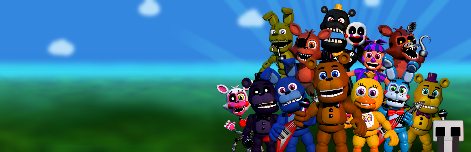 FNaF World Redacted - SteamGridDB