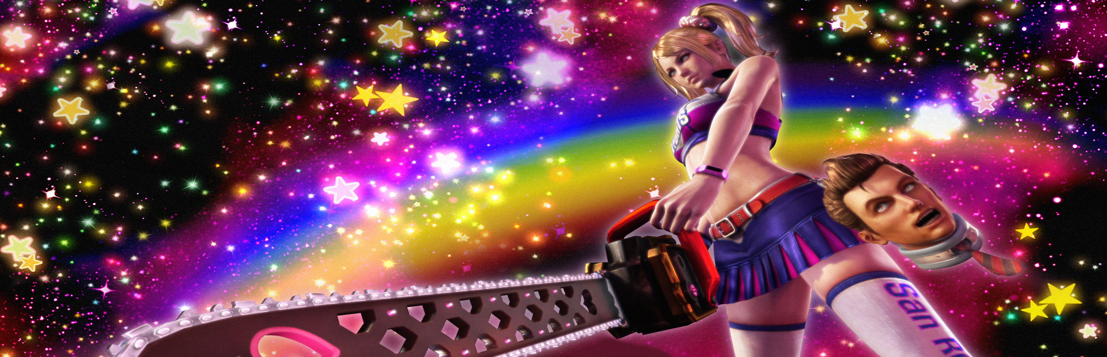 Lollipop Chainsaw Official Art Cover HD | Sticker