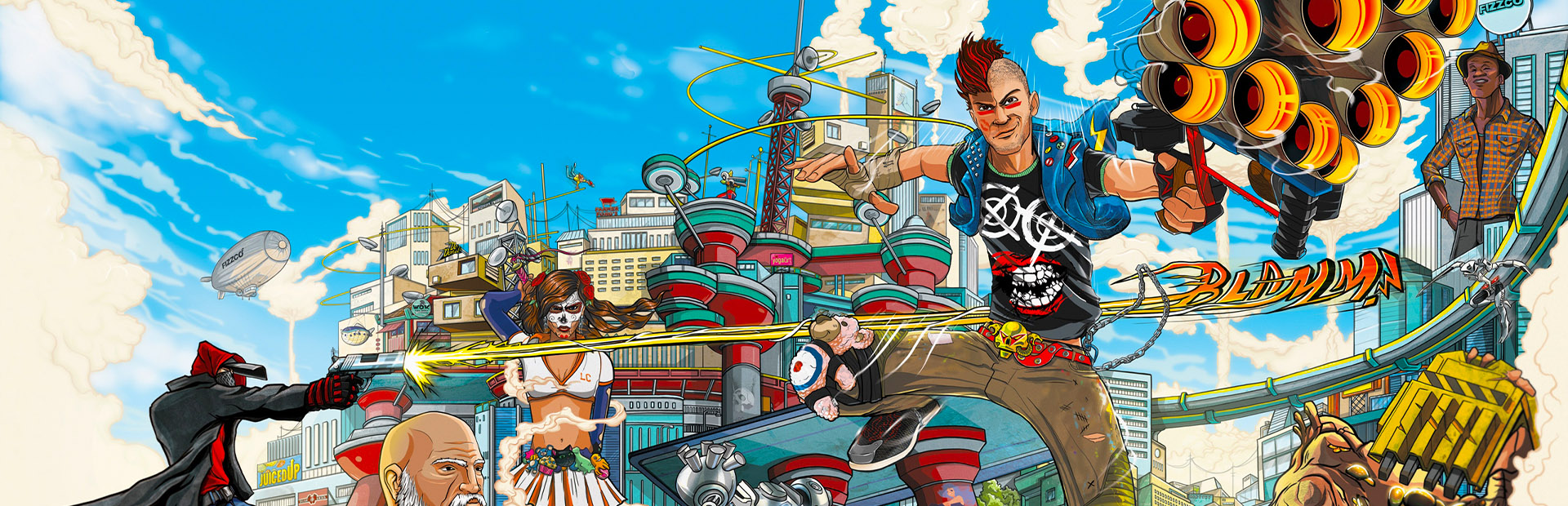 Logo for Sunset Overdrive by PedroV