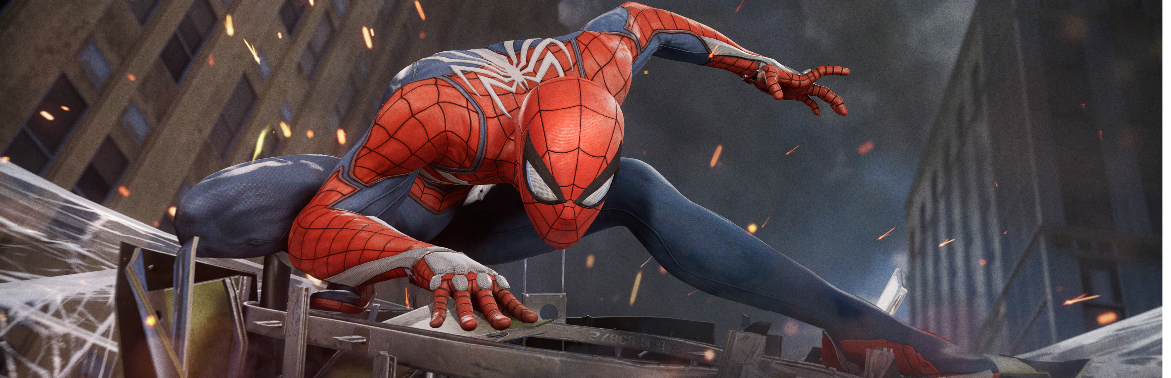 Включи игры spider man. Человек паук игра 2018. Spider man ps4 компьютер. Marvel's Spider-man 3 Insomniac. Spider man ps4 Homecoming Suit.