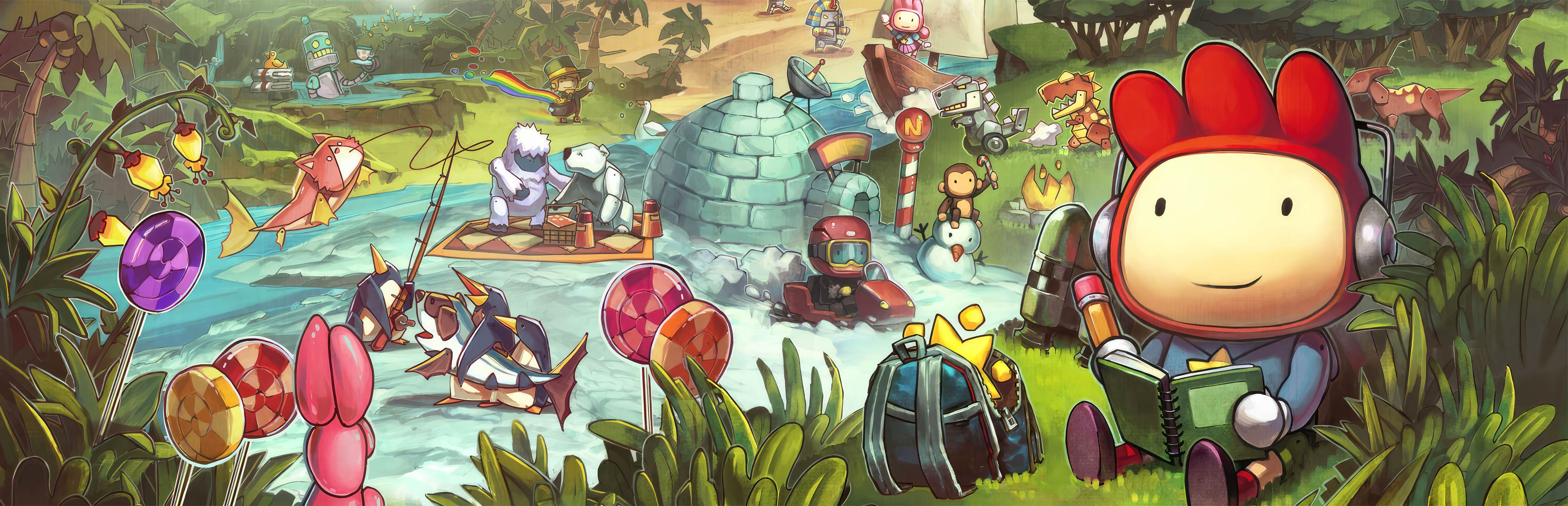 Steam Workshop::The Scribblenauts Unlimited Indie Cross Nightmare Collection