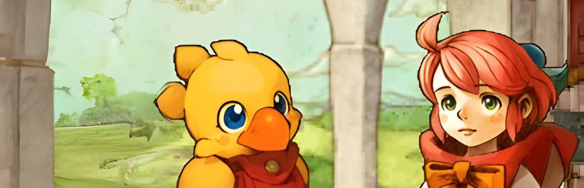 Chocobo to Mahou no Ehon: Majo to Shoujo to Go-nin no Yuusha