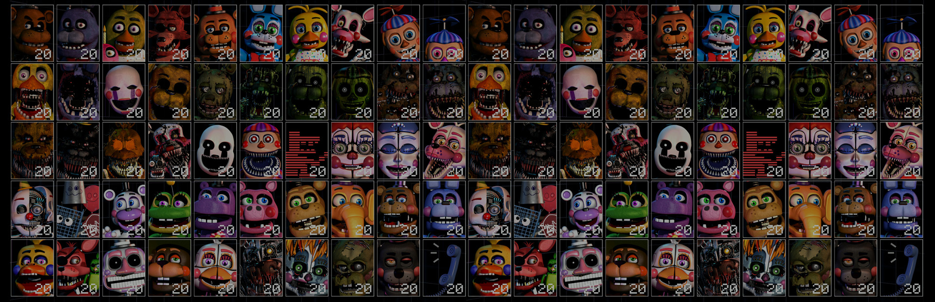 Cộng đồng Steam :: Hướng dẫn :: Ultimate custom night guide