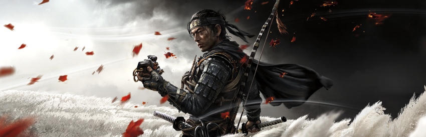 Hero for Ghost of Tsushima by yst - SteamGridDB