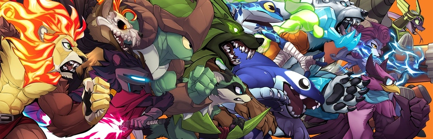 Rivals of Aether game site on Behance