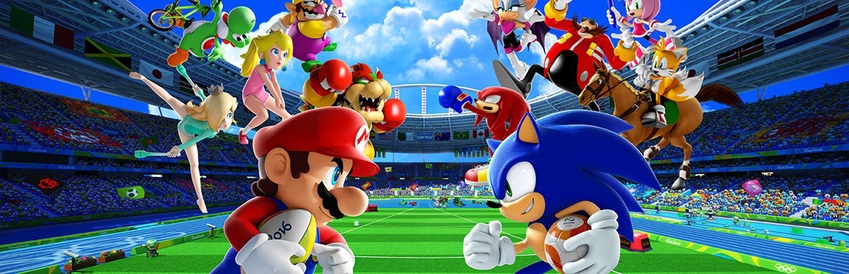 Hero For Mario Sonic At The Rio Olympic Games By Bcoder