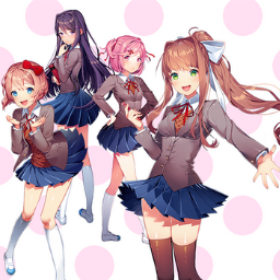 Icon for Doki Doki Literature Club by Xerlientt - SteamGridDB