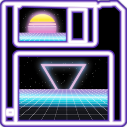 Retrowave icon