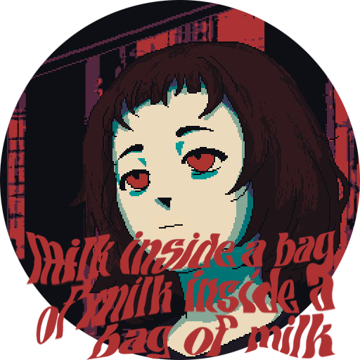 Milk inside a bag of milk inside a bag of milk