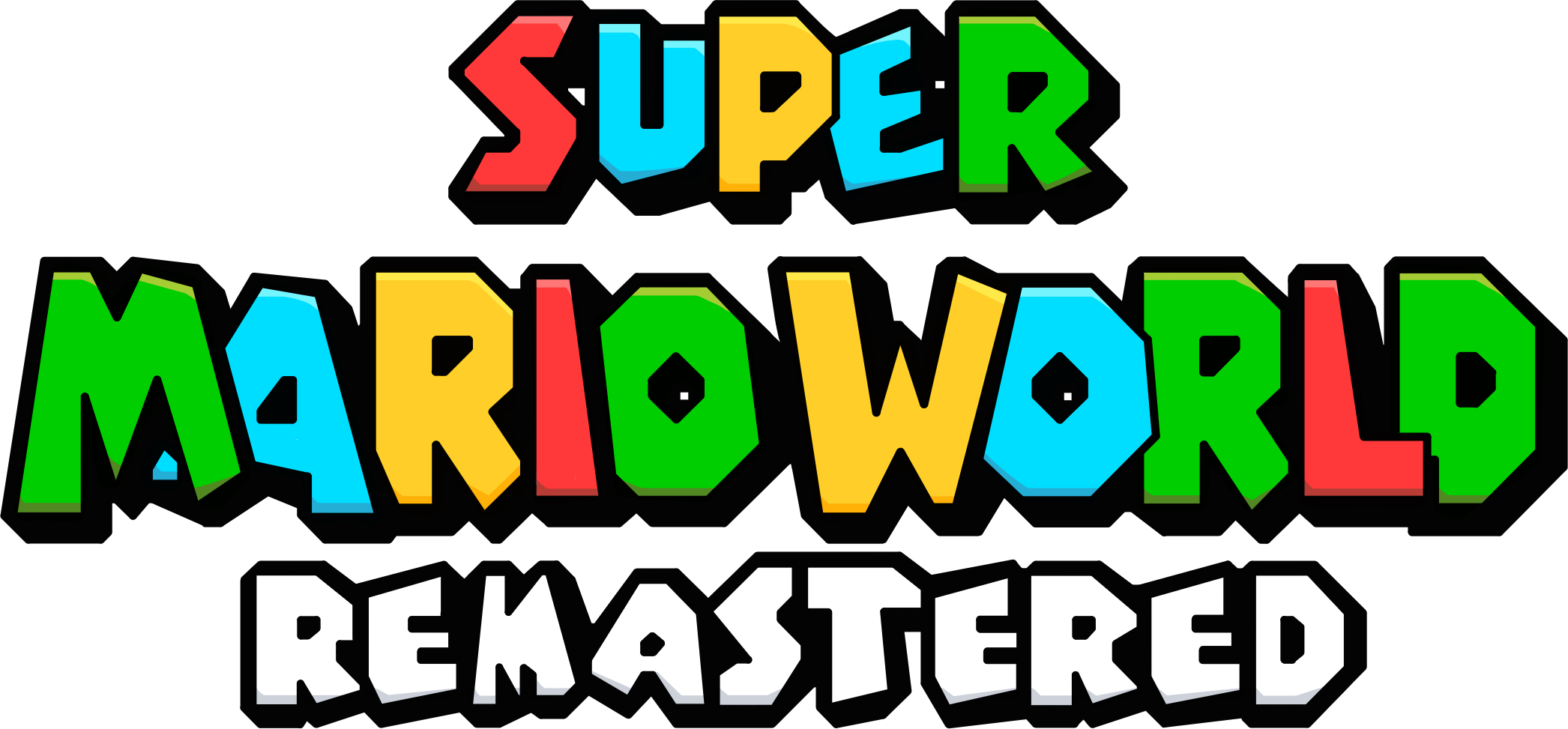 Super Mario World Remastered logo
