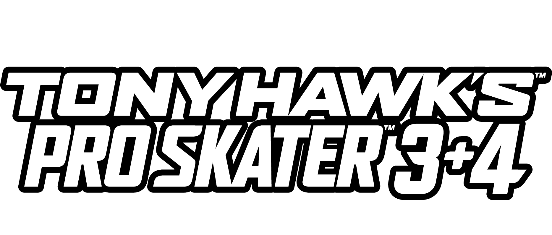 Tony Hawk's Pro Skater 3 + 4 logo