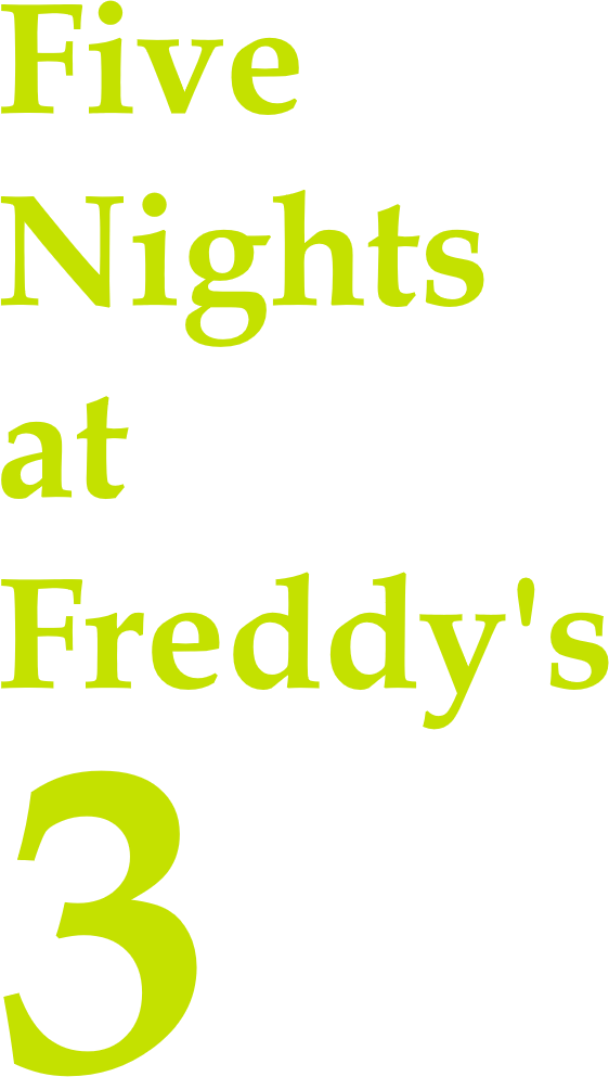 Five Nights at Freddy's 3 - SteamGridDB