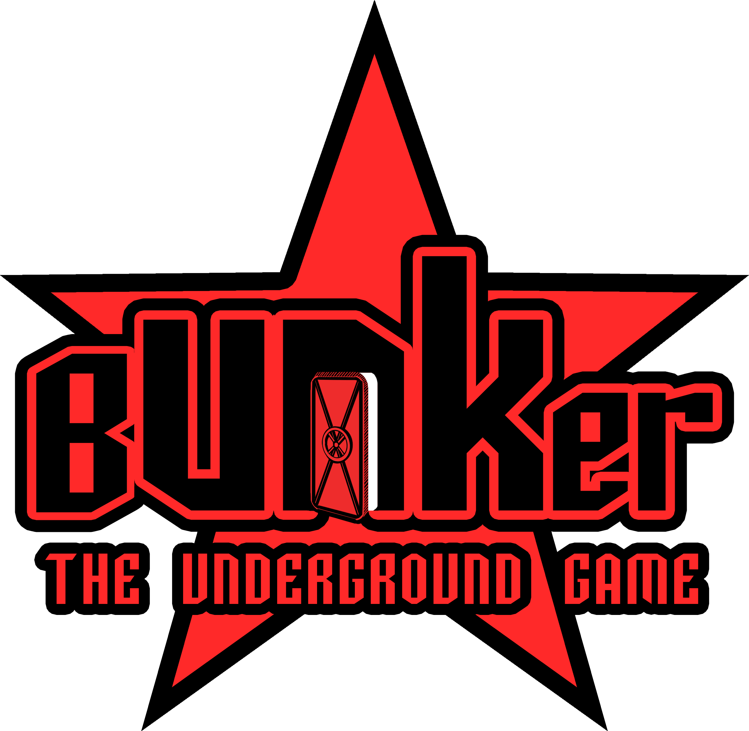 Logo for Bunker - The Underground Game by RealSayakaMaizono, image size:2381x2324
