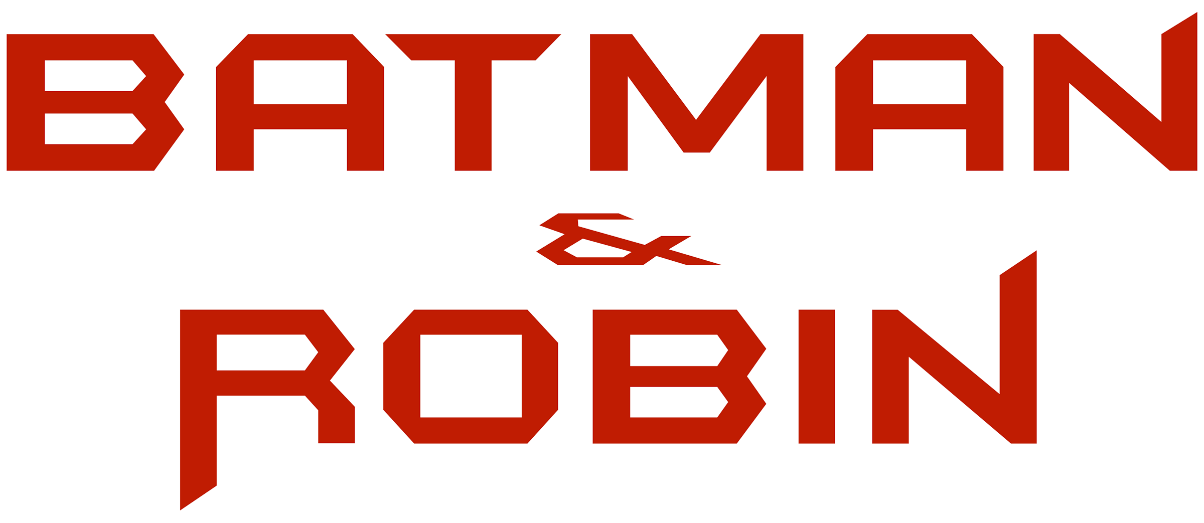 Batman & Robin