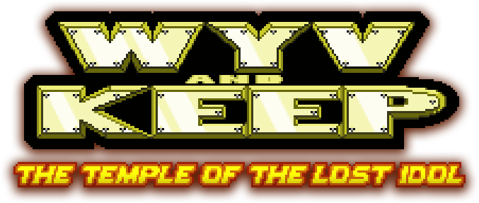 Wyv and Keep: The Temple of the Lost Idol logo