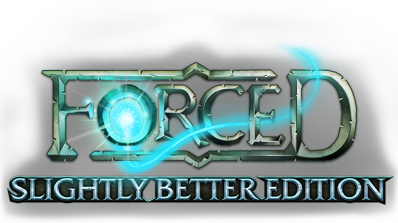 Forced logo