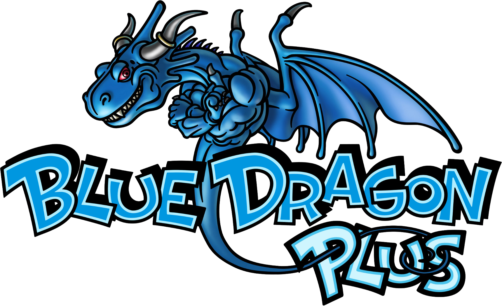 Blue Dragon Mascot Logo by Hassan on Dribbble