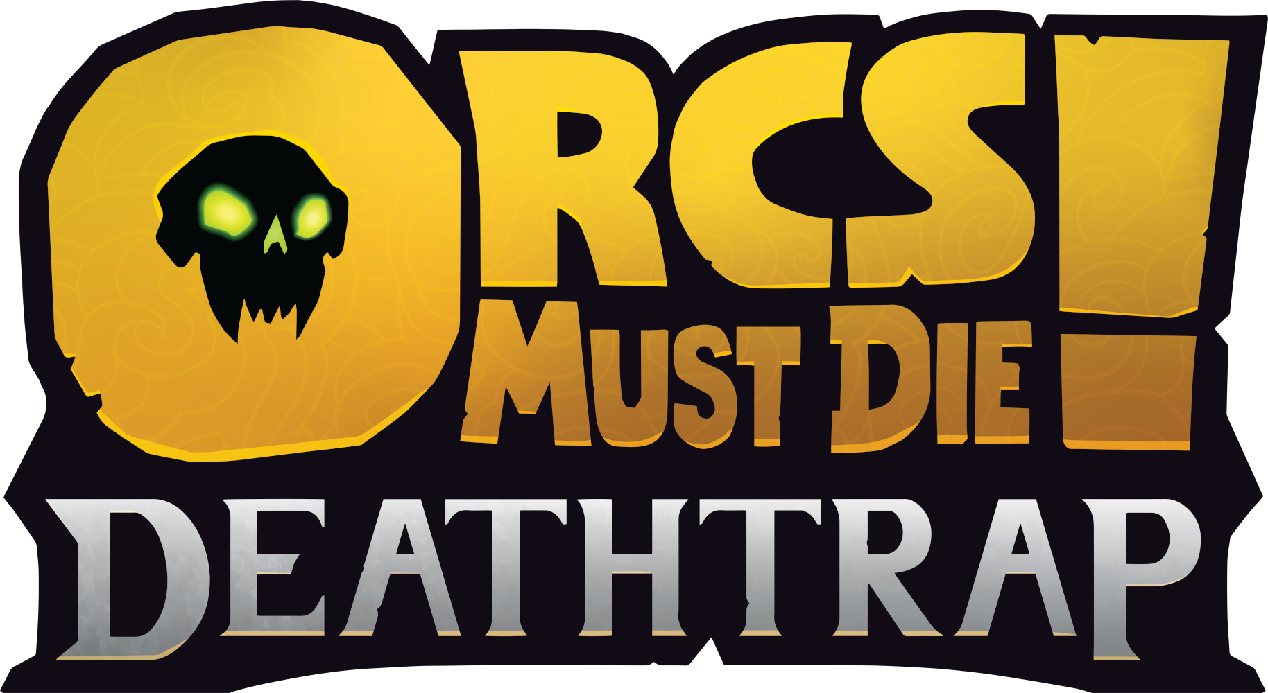 Orcs Must Die! Deathtrap logo