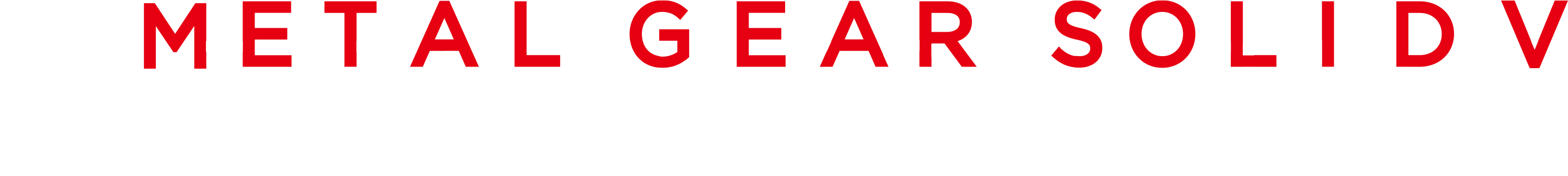 Metal Gear Solid V: The Phantom Pain logo