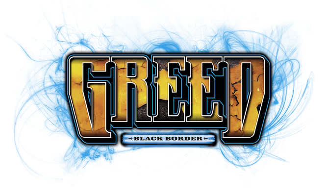 Greed: Black Border logo