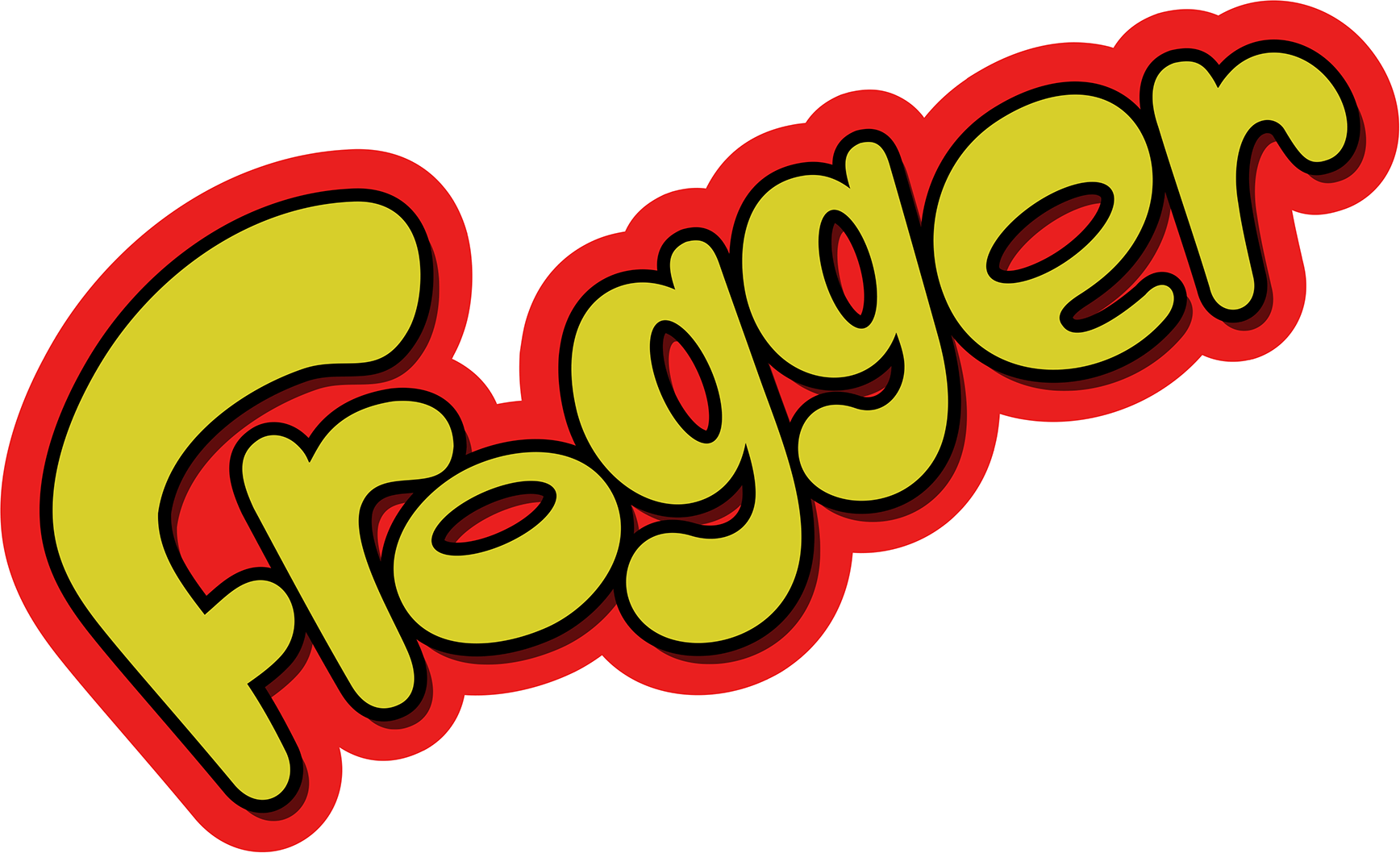 Frogger (1997) logo