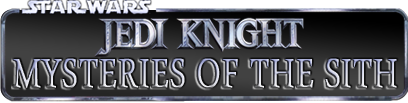 Star Wars: Jedi Knight - Mysteries of the Sith logo