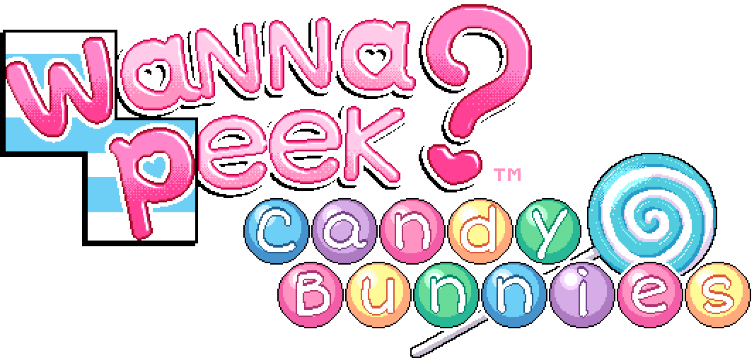 Wanna Peek? Candy Bunnies