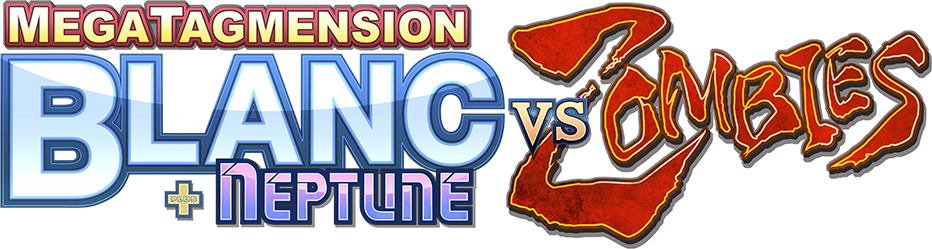 MegaTagmension Blanc + Neptune VS Zombies logo