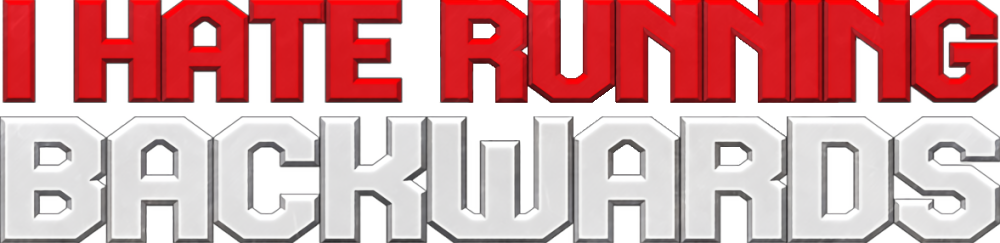 I Hate Running Backwards logo