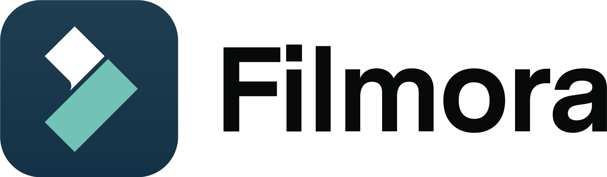 Logo for Wondershare Filmora (Program) by QuantumQuasan