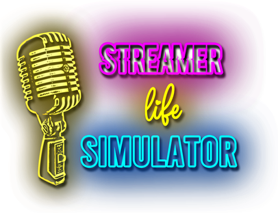 Logo for Streamer Life Simulator by XOJaca