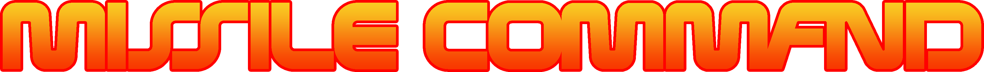 Missile Command (1999) logo