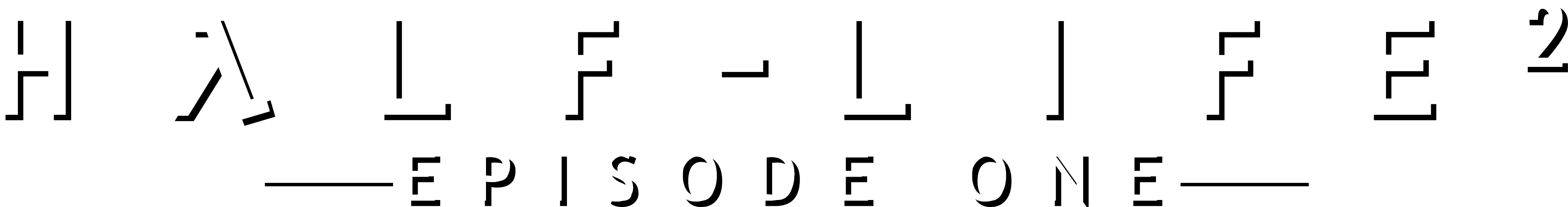 Half-Life 2: Episode One logo