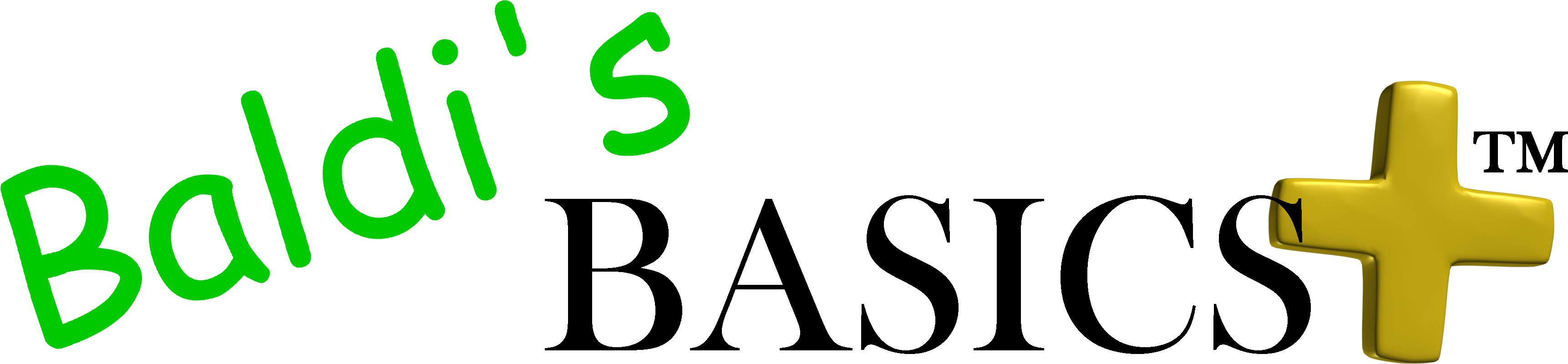 Logo for Baldi's Basics Plus by NubNublet