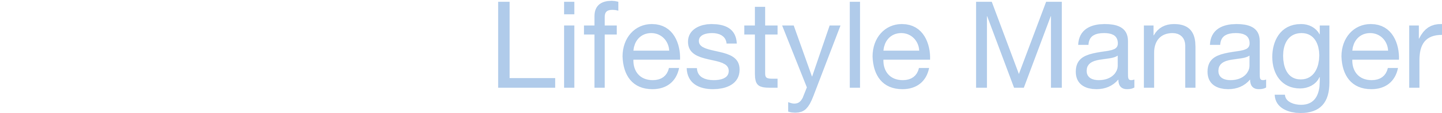 Lifestyle Manager