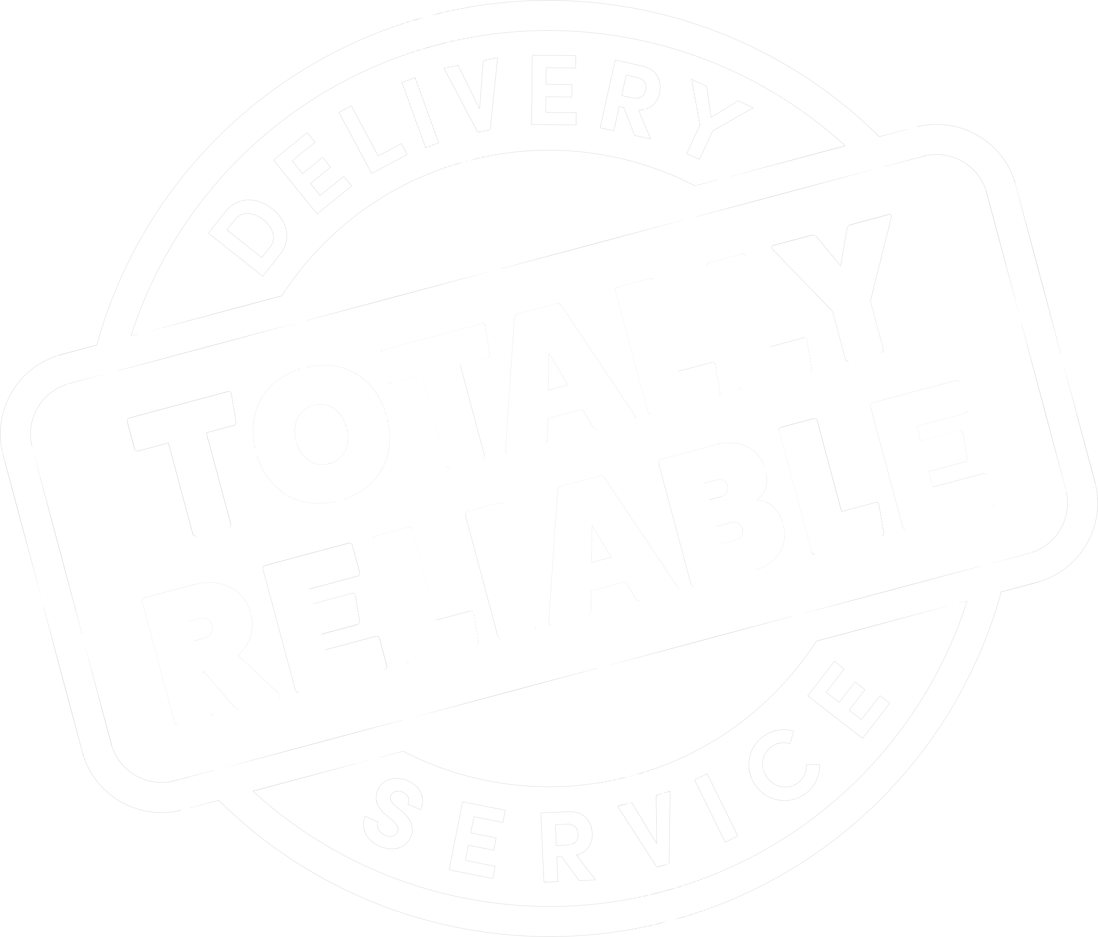 Totally Reliable Delivery Service logo