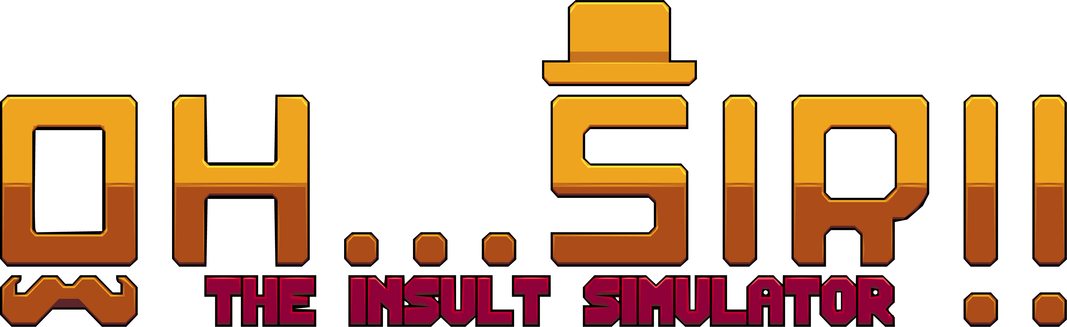 Oh...Sir! The Insult Simulator logo